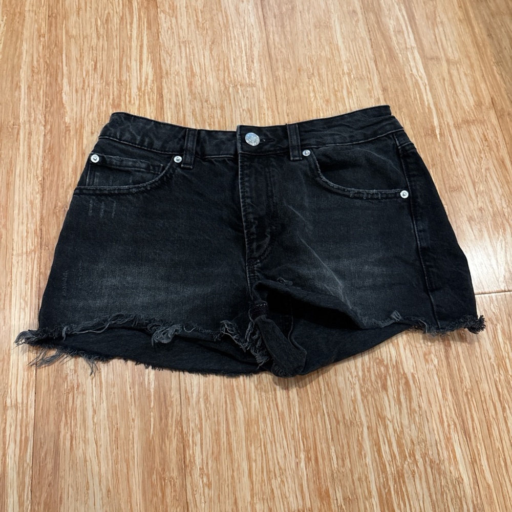 Garage Black Denim Women's Shorts